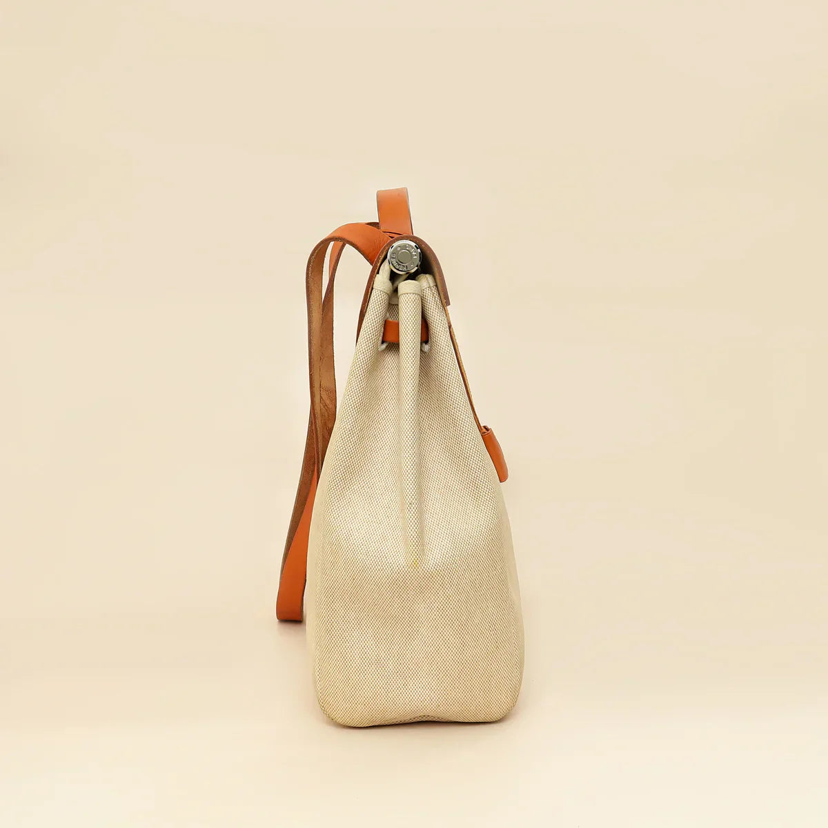 Hermes Natuel Vintage 2-in-1 Herbag MM 39 Toile Vache