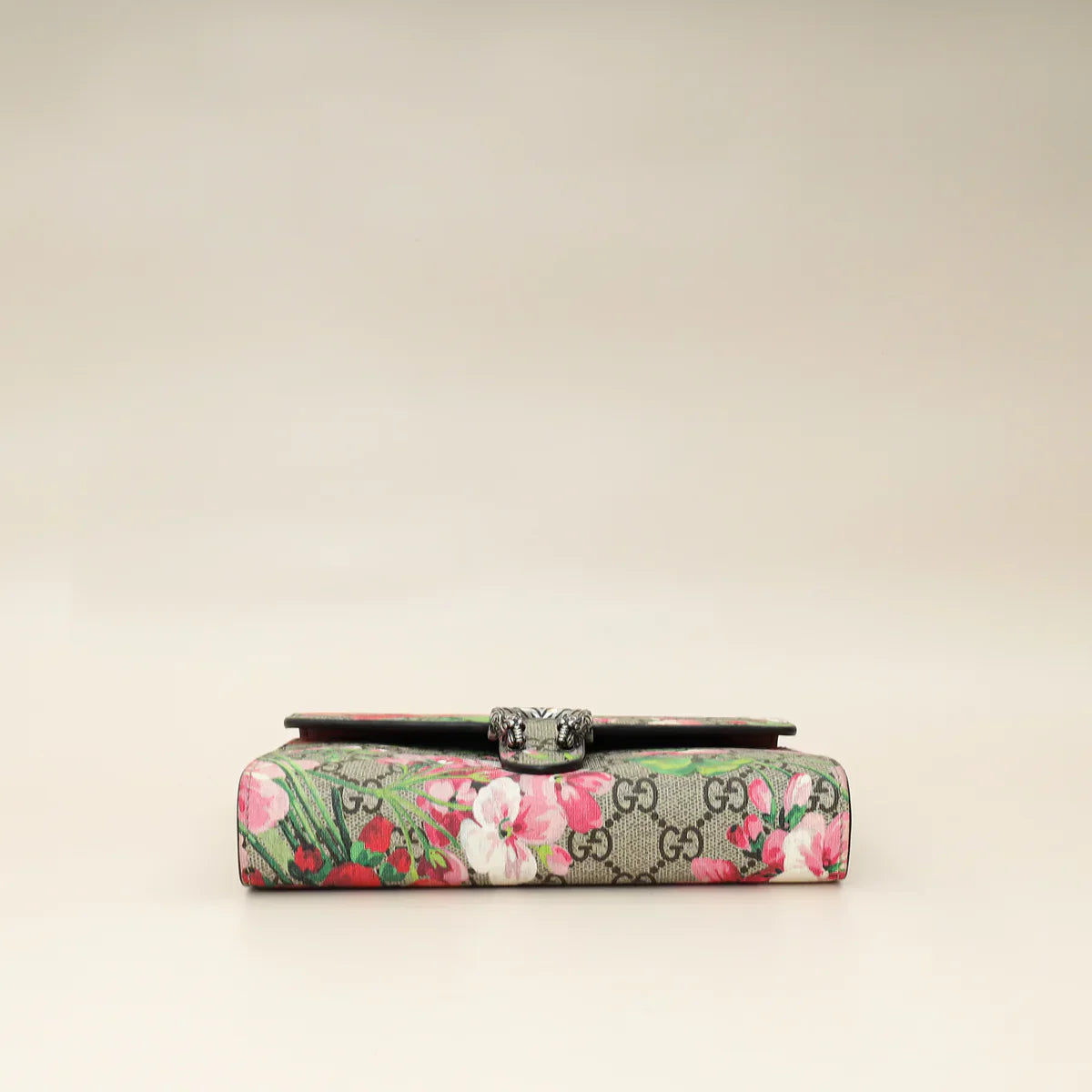 Gucci Ebony Multicolor GG Supreme Blooms Mini Dionysus Chain