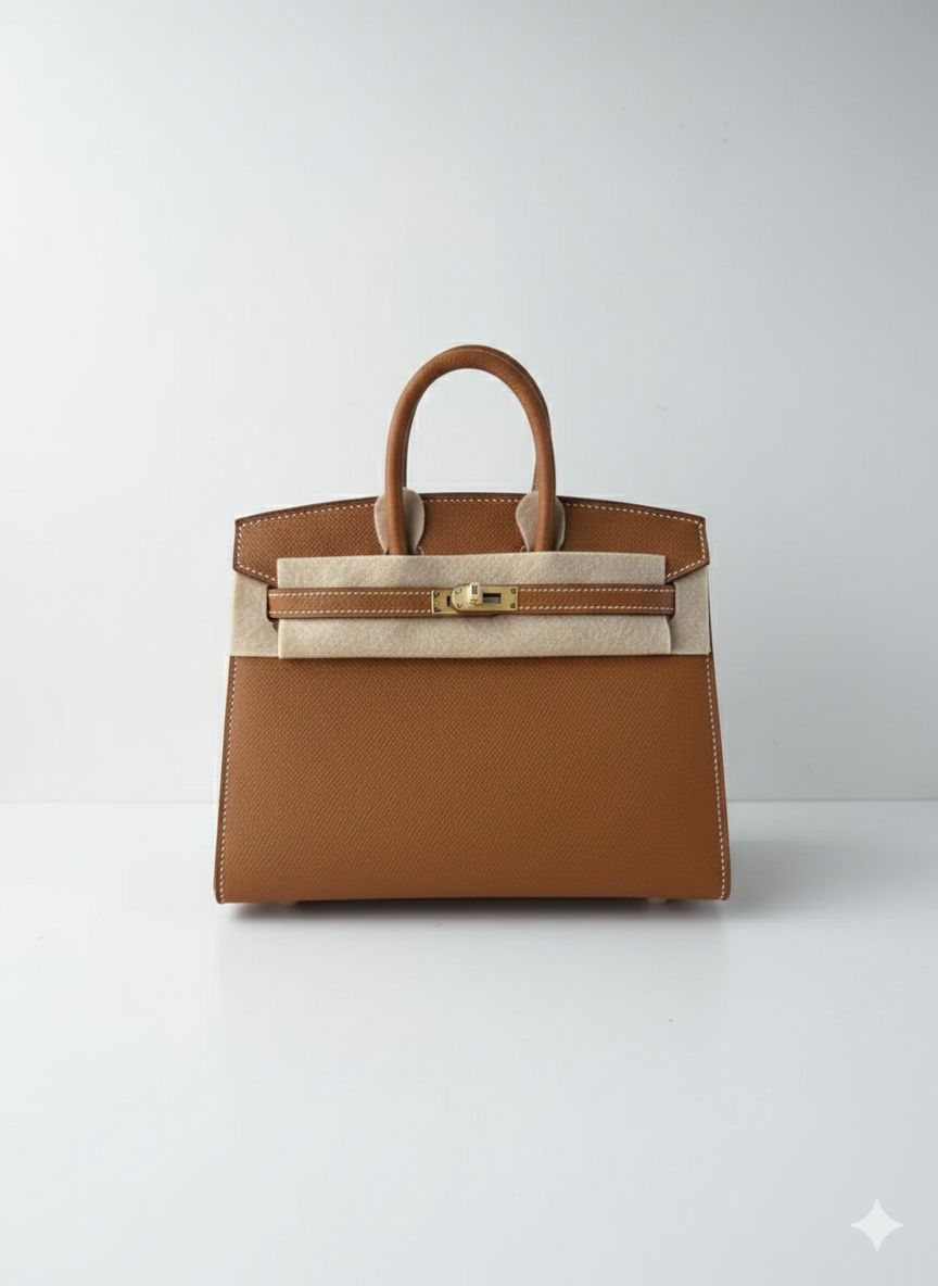 Hermès Birkin 20 Brown Epsom / Gold Hardware 01