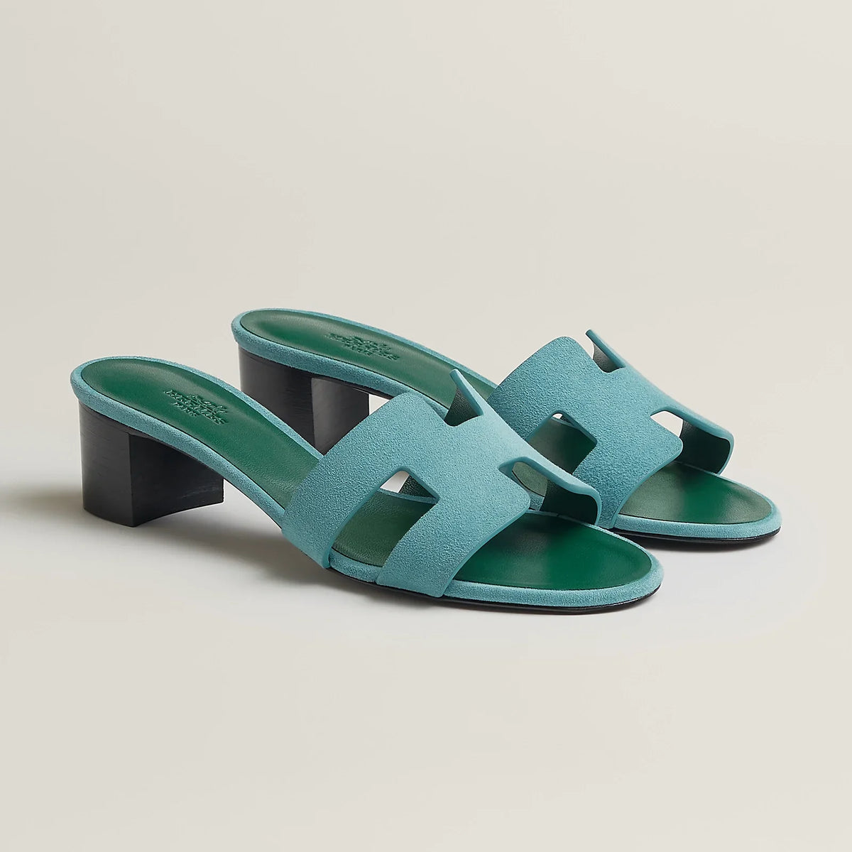 Bleu Brume - Bleu Minéral Oasis Sandal