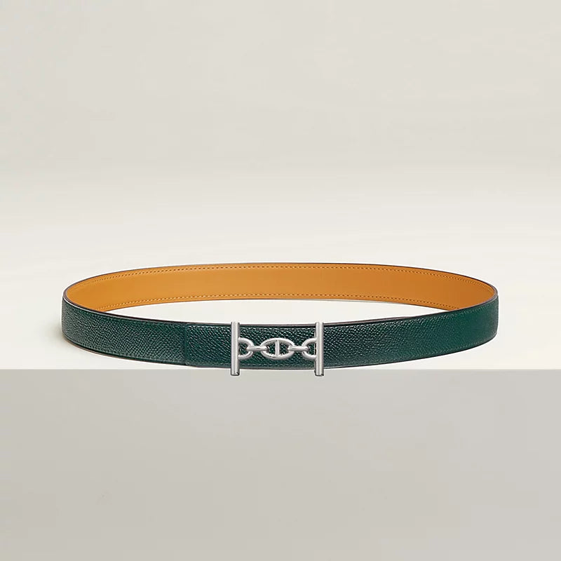 Lagune Belt Buckle & Reversible Leather Strap 24 MM