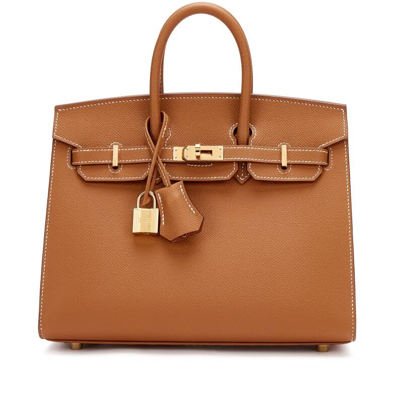 Hermès Birkin 25 Brown Epsom / Gold Hardware 01