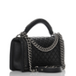 Calfskin Quilted Medium Boy Top Handle Flap