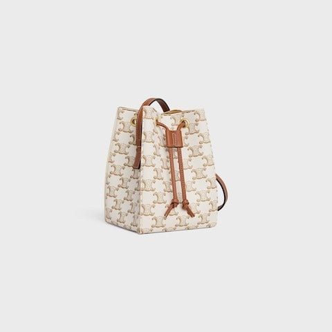 Micro Sailor In Triomphe Canvas And Calfskin