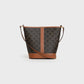 Medium Bucket In Triomphe Canvas and Calfskin