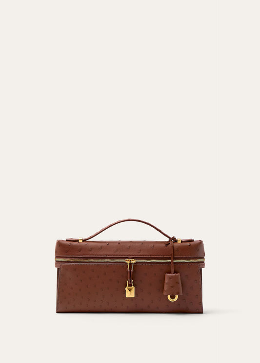 Extra Clutch L29  Ostrich Leather