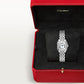 Panthère de Cartier Mini 25mm x 19mm Steel Blue Crown Silver Dial Steel Bracelet Quartz Watch