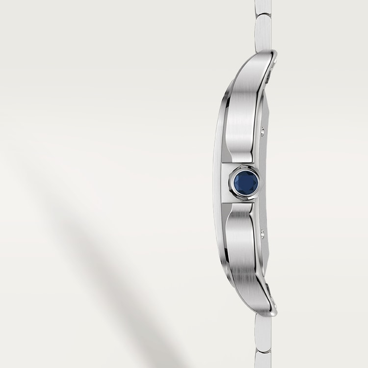 Santos de Cartier Large 39.8mm Steel Graduated Blue Dial Steel Bracelet Self-Winding Watch