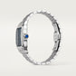 Santos de Cartier Large 39.8mm Steel Graduated Blue Dial Steel Bracelet Self-Winding Watch