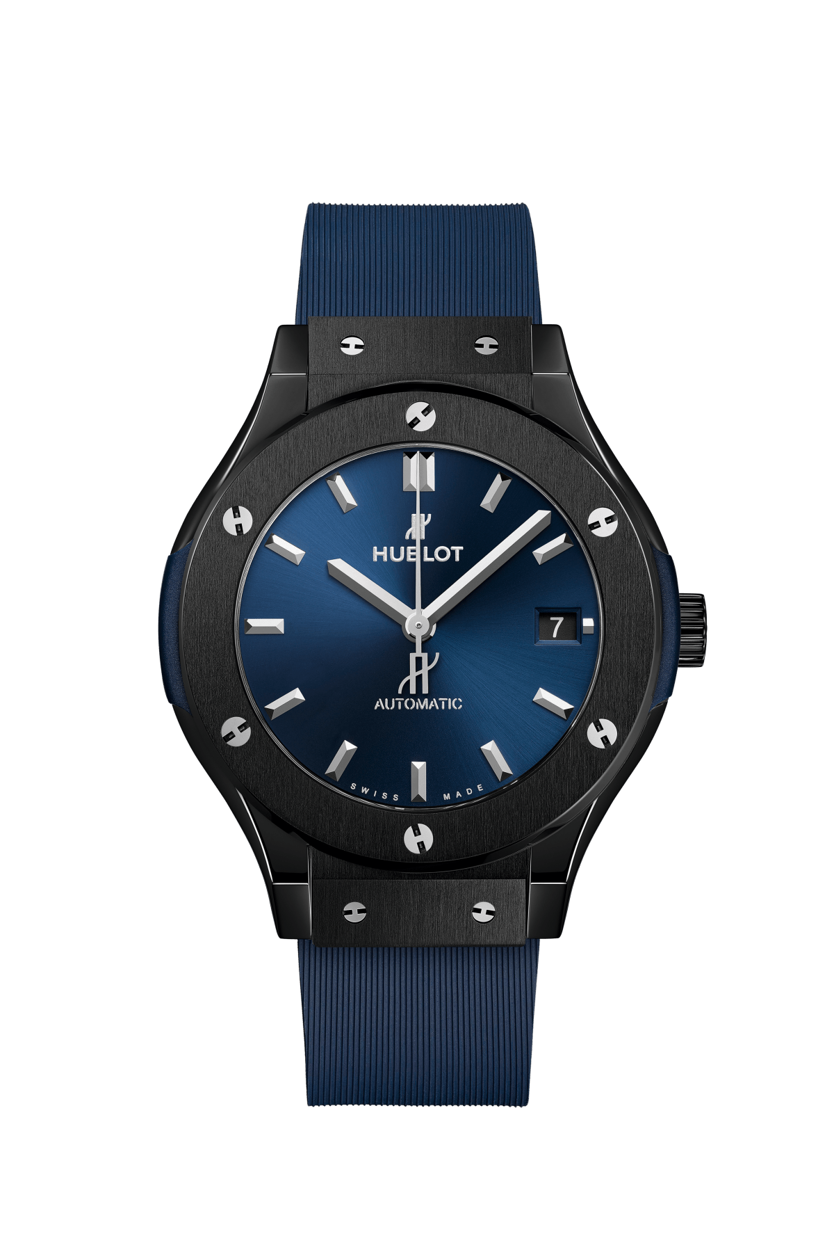 Classic Fusion Ceramic Blue Watch