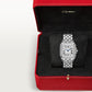 Panthère de Cartier Large 42mm x 31mm Steel Blue Crown Silvered Dial Steel Bracelet Quartz Watch