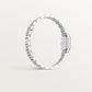 Panthère de Cartier Mini 25mm x 19mm Steel Blue Crown Silver Dial Steel Bracelet Quartz Watch