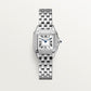 Panthère de Cartier Small 23mm x 30mm Steel Blue Crown Silvered Dial Steel Bracelet Quartz Watch