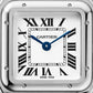 Panthère de Cartier Watch Small Model 30mm x 23mm Steel Blue Crown Silvered Dial Steel Bracelet Quartz Watch
