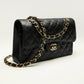 Chanel Caviar Leather black gold Small 25 cm 01