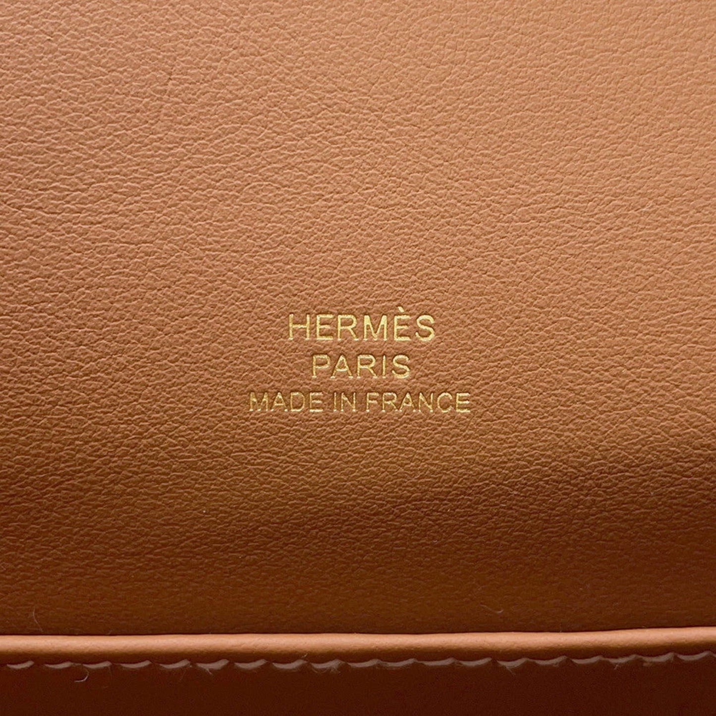 Hermes Pochettekelly Gold Swift Leather 01