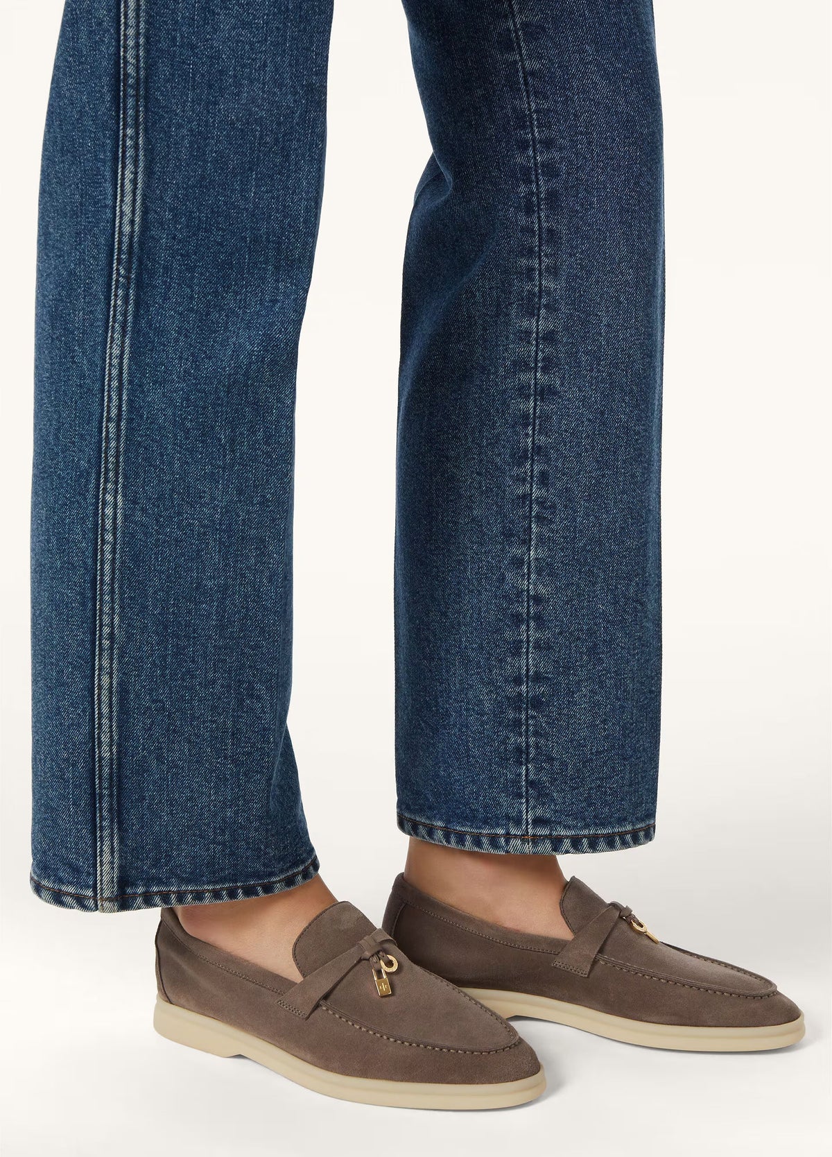 Rain Drops - Green Lagoon Summer Charms Walk Loafer  Suede