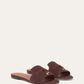 Navy Blue - Fireplace Summer Charms Sandal  Suede Goatskin