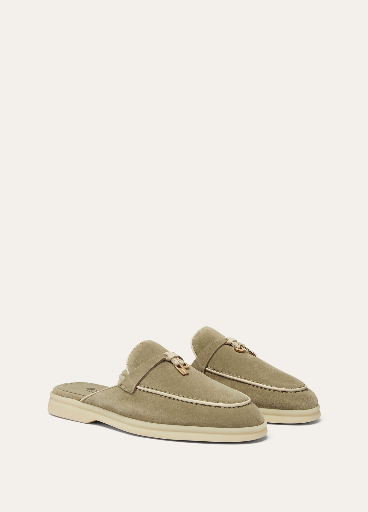 Emerald Noire - Rocky Road Charms Walk Babouche Loafer  Suede