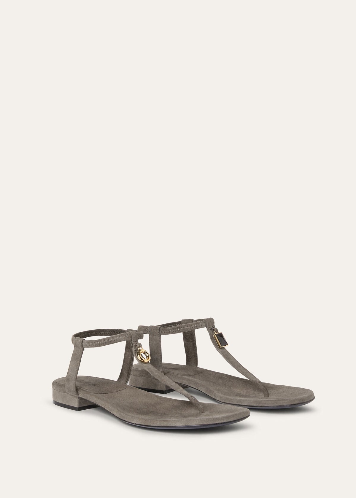 Navy Blue - Kyoto Orange  Mindil Sandal  Suede