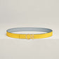Flot belt Buckle & Hermès Sur Mer Reversible Leather Strap 24 MM