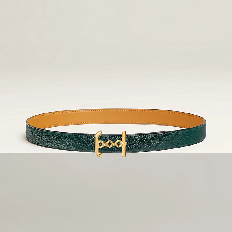 Ancre Marin Belt Buckle & Reversible Leather Strap 24 MM