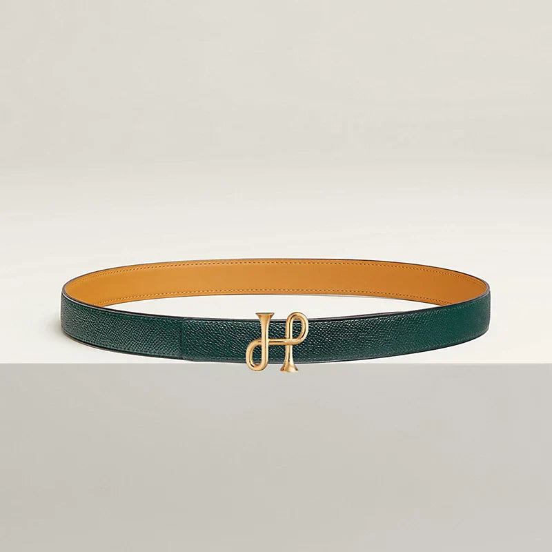 Cor Baroque Belt Buckle & Reversible Leather Strap 24 MM