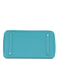 Hermès Special Order (HSS) Birkin 35 Bleu du Nord Verso Togo Brushed Palladium Hardware