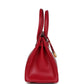 Birkin 30 Rouge Vif Tadelakt Gold Hardware