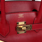 Birkin 30 Rouge Vif Tadelakt Gold Hardware
