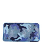 Custom Camouflage Swarovski Crystal Hermès Birkin 30 Bleu Hydra Chevre Gold Hardware