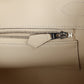 Birkin 30 Nata Swift and Jaune Poussin Toile H Canvas Palladium Hardware