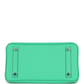 Birkin 25 Vert Comics Swift Palladium Hardware
