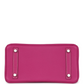 Hermès Special Order (HSS) Birkin 25 Rose Poupre Verso Togo Brushed Palladium Hardware