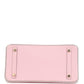 Hermès Special Order (HSS) Birkin 30 Rose Sakura and Gris Perle Chevre Brushed Gold Hardware