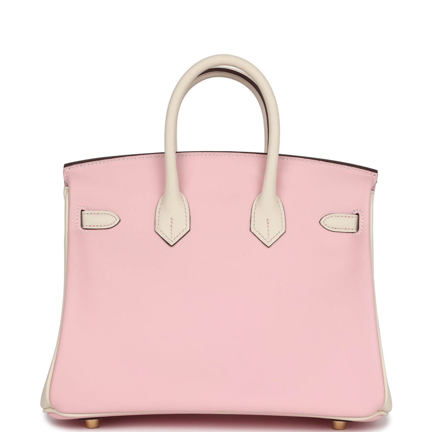 Hermès Special Order (HSS) Birkin 25 Rose Sakura and Nata Swift Permabrass Hardware