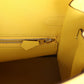 Birkin 30 Jaune de Naples Epsom Palladium Hardware