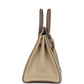 Hermès Special Order (HSS) Birkin 25 Etoupe and Trench Togo Brushed Gold Hardware