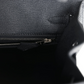 Birkins 25 Black Epsom Electrum Hardware