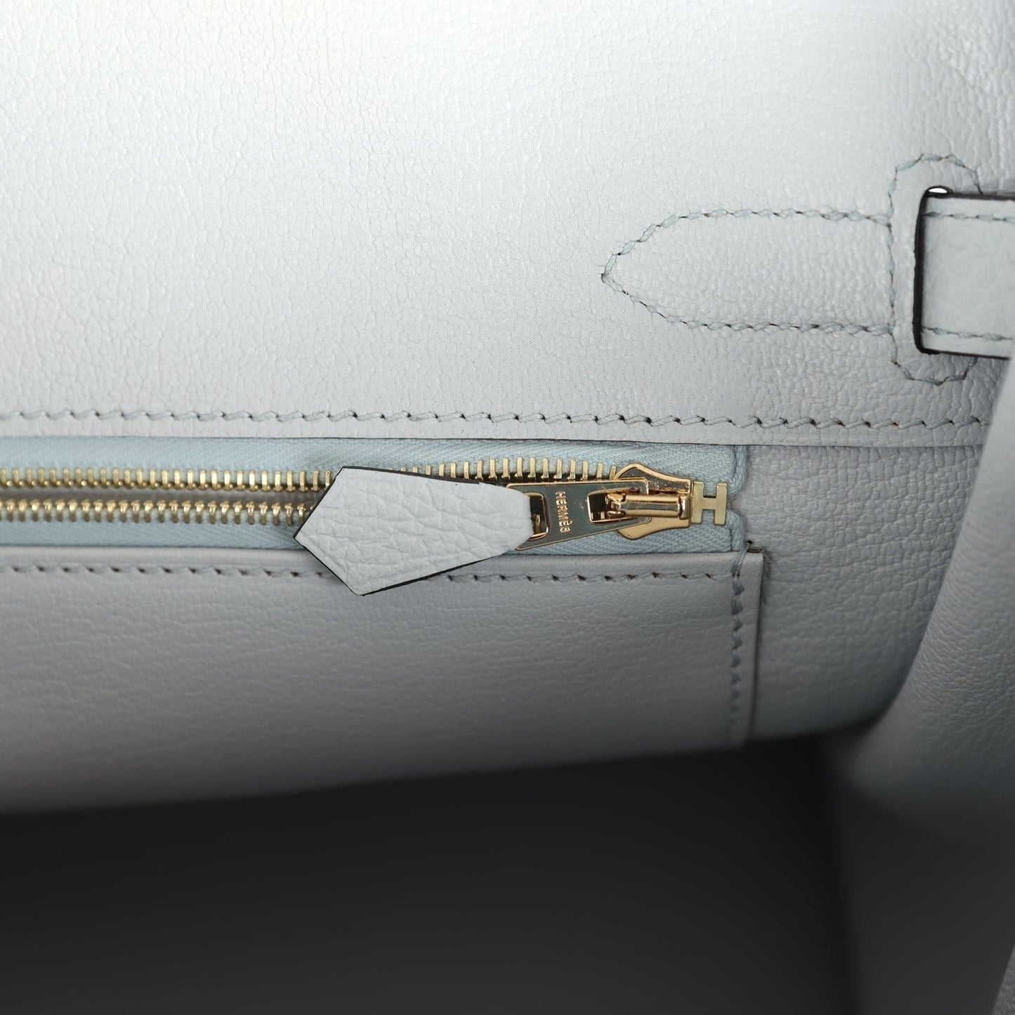 Birkin 30 Bleu Pale Togo Gold Hardware