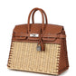 Picnic Birkin Sellier 25 Gold Swift Palladium Hardware