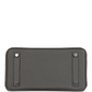 Birkins 25 Gris Meyer Togo Palladium Hardware