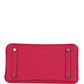 Birkin 25 Rose Mexico Togo Palladium Hardware