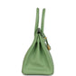 Vert Criquet Epsom Gold Hardware