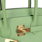 Vert Criquet Epsom Gold Hardware