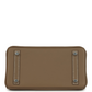 Birkins 25 Etoupe Swift Palladium Hardware
