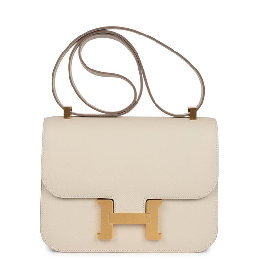 Constance 1-24 Craie Epsom Brushed Gold Hardware