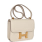 Constance 1-24 Craie Epsom Brushed Gold Hardware