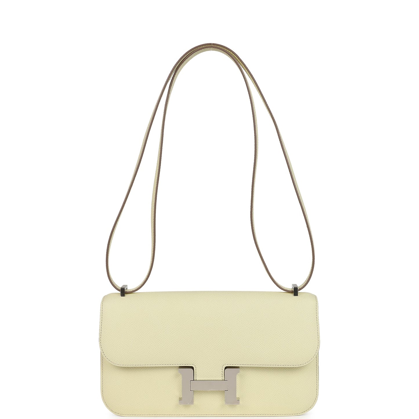 Constance Elan Jaune Milton Epsom Palladium Hardware