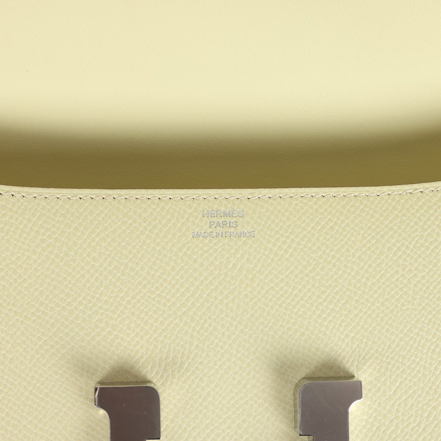 Constance Elan Jaune Milton Epsom Palladium Hardware